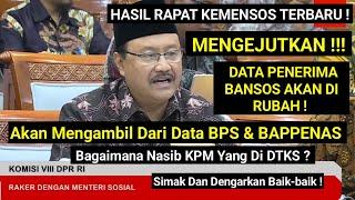 INFO PKH BPNT HARI INI ! DATA PENERIMA BANSOS DI RUBAH ? BUKAN DARI DTKS TAPI DARI BPS DAN BAPPENAS