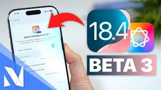 iOS 18.4 Beta 3 - Was ist neu? (Apple Intelligence FIX, Kamerasteuerung & mehr) | Nils-Hendrik Welk