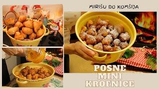 Predobre su! Posne mini krofnice - fritule tako ukusne i mirišuuuu do komšija! Pravite odmah!