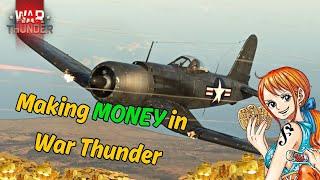 Making money in War Thunder