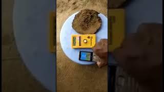 Cow dung experiment on Mobile radiations