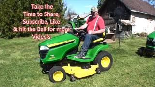 Best 2020 John Deere X390 Mower Ever