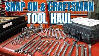 Auction Tool Haul Including Snap-on & Craftsman USA Tools!