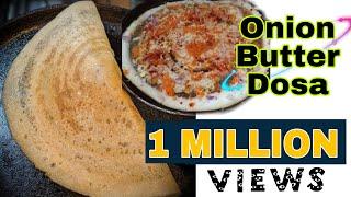 Homemade Onion Butter Dosa | Instant Easy Recipe | Butter Dosa |Spicy Dosa | Vlogs with navya shanth