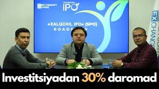 Foydani kamida 50%ini investorlarga beradigan kompaniya