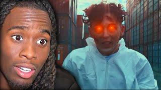 Kai Cenat Reacts to Lil Mabu x DD Osama - EVIL EMPIRE (Official Music Video)