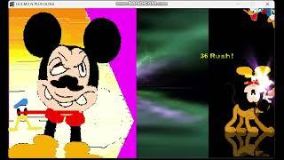 Don and Mick vs Mickey and Donald - MUGEN watch mode