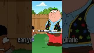 Peter Makes Fart Balloon Animals. #shorts #funny #familyguy