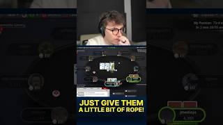 LAYING THE PERFECT TRAP WITH TOP SET ‍↔️ #poker #pokerstars #onlinepoker