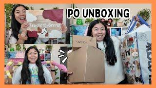 Opening PO Box Mail (finally!!)  ALL of My Mail/Gifts, Super Sweet Surprises  Crochet Studio Vlog