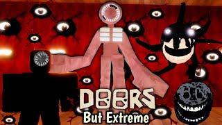 DOORS But Extreme Mode Full Walkthrough Speedrun With New Final Ending