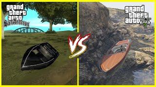 GTA San Andreas vs GTA 5 - Comparison 2024 | GTA SA VS GTA V