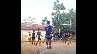 Smash volleyball || tyo bocil SMP viral. latihan bareng senior.