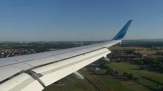 Landing EW3755/EWG3755 Hannover-Langenhagen (HAJ/EDDV) runway 09R