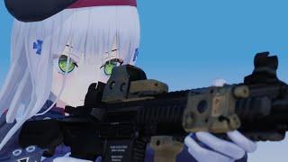 HK416(gfl) doin some practice ig