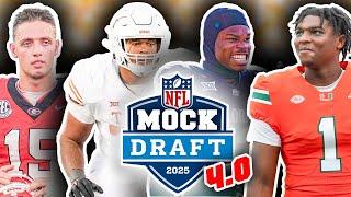 2025 NFL First Round Mock Draft For All 32 Picks! 4.0! (Late Season Predictions)