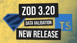 Check out Zod 3.20 - Data Validation for TypeScript