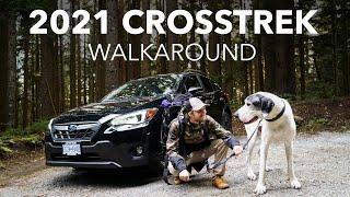 2021 Subaru Crosstrek Walkaround ft. Zeus the Great Dane