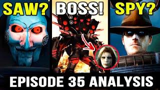 UPGRADED TITAN SPEAKERMAN IS BACK! Skibidi Toilet Multiverse Episode 35 Analysis All Secrets & Easte