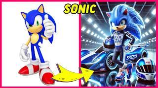 Sonic the Hedgehog 3 como PROFESIONES + Adivina el personaje de Sonic the Hedgehog 3