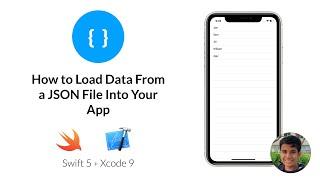 How to Load Data From a JSON File Into Your App | Swift 5 in Xcode 11