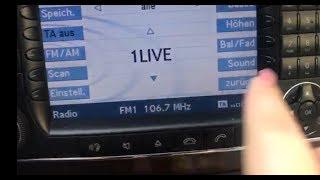 Mercedes Comand APS NTG1 oder NTG 2 Keine Bedienung möglich  Navi Reparatur Bootfehler geht nicht an