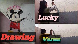 #Children skills in Drawing @Lucky&Varun//VMG CHANNEL//