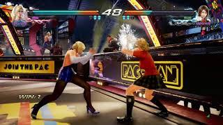 tekken 7 season 4 Anna Nina vs Asuka lei Armor king