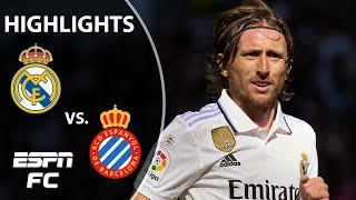 Real Madrid vs. Espanyol | LaLiga Highlights | ESPN FC