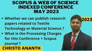 Christo Ananth - Scopus & Web of Science Indexed Conference - May 2023 - ICCET-2023 - English