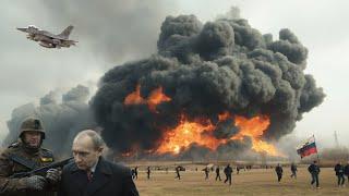 Putin is panicking today! 200 Ukrainian F-16s destroy Russia's largest nuclear plant