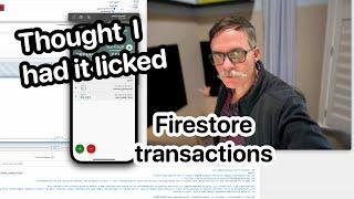 First Flutter App DAY 6 - Firestore Transactions