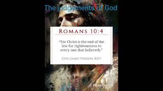 The judgements of God: pt 1, The believers judgement for sin #Jesus #God #biblestudy #bible #kjv