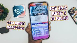 iOS 18.2 Beta 1 di Rilis! Bisa Genmoji dan ChatGPT, Tambah Banyak Fitur Baru ??