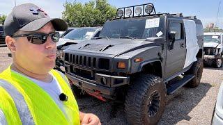 I Found a Cheap Hummer H2 on 40 Inch Tires at IAA!