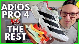 ADIDAS ADIZERO ADIOS PRO 4 VS METASPEED SKY PARIS, NIKE ALPHAFLY 3 & DEVIATE NITRO ELITE 3 - EDDBUD