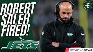 BREAKING: Robert Saleh Fired As Head Coach Of The New York Jets