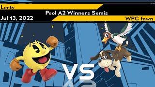 [Smash Ultimate] Lerty vs WPC | fawn - Xeno249 (Pool A2 Winners Semis)