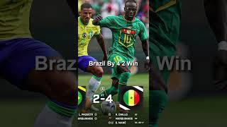 Sadio Mane Stunned The World Senegal vs Brazil 4-2 #sadiomane #senegal #brazil