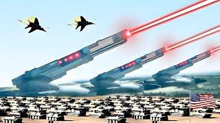 BREAKING NEWS! Deadliest US Laser Weapon Shoots Down 250 RUSSIAN and N. Korean Fighter Jets