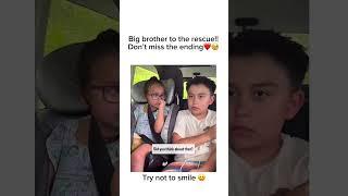 Big Brother Saves the Day | Heartwarming Sibling Moment #Shorts ️