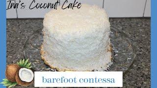 Ina Garten’s Barefoot Contessa from Goldbelly: Ina's Coconut Cake Review