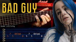 Bad Guy - Billie Eilish Guitar TABS Tutorial | Cover Guitarra Christianvib