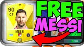 How To Get MESSI For FREE in FC 24 Mobile! (Glitch)