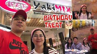 YAKIMIX Birthday Treat to Chona Babe @ SM City Sta. Rosa Laguna I Birthday Buffet