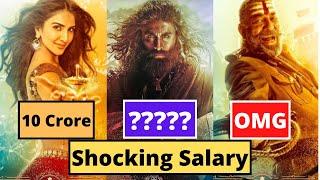 Shocking Salary Of Shamshera Movie Star Cast and Budget- Ranbir Kapoor- Sanjay Dutt- Vaani Kapoor