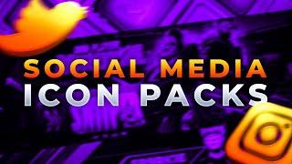 Social Media Icon Pack 2022 | FREE PSD FILE | TismaCreate