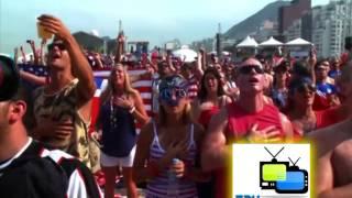 Loud, Loyal American Fans Travel to Brazil in Huge Numbers