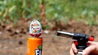 EXPERIMENT: TORCH GAS VS KINDER