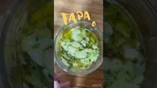 Prepara esta tapa de   solo con un calabacín